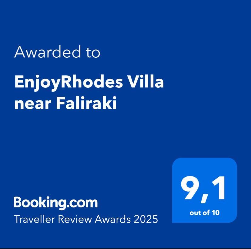 Enjoyrhodes Villa Near Faliraki Kalithies Eksteriør bilde